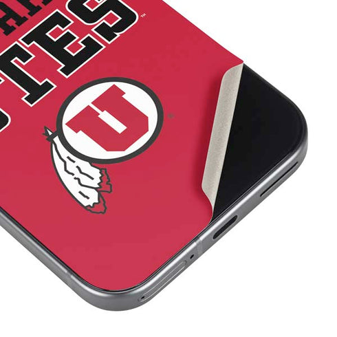 University of Utah Utes Text on Red Google Pixel 9 Skin